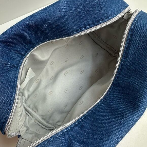 DIOR Denim Cosmetic Pouch Beauty Bag - Picture 4 of 7